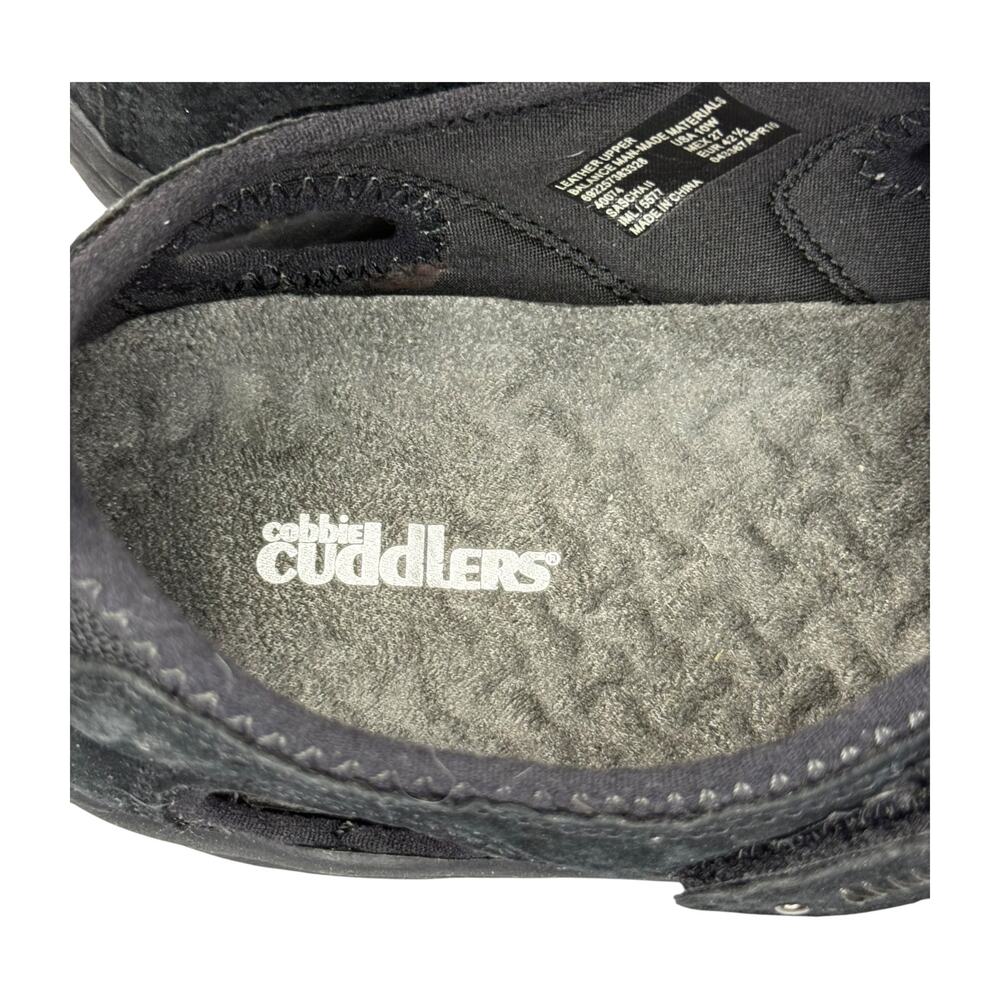 Cobbie Cuddlers Sascha II Black Leather Walking Shoes Womens Size 10W - Picture 6 of 7
